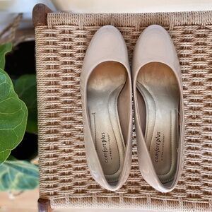 Comfort Plus Beige Pumps